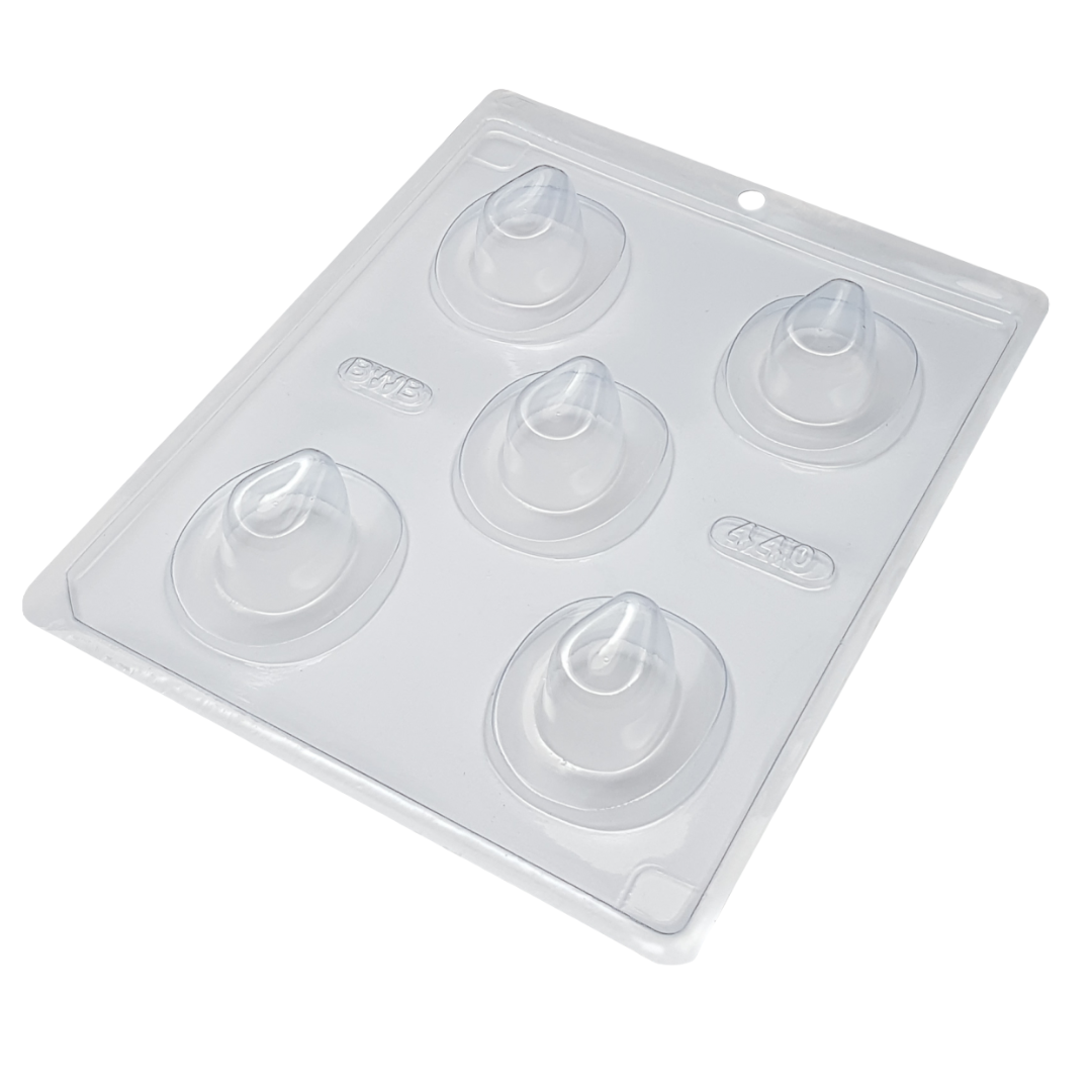 Molde Para Chocolate BWB Sombrero Vaquero Forma Simple