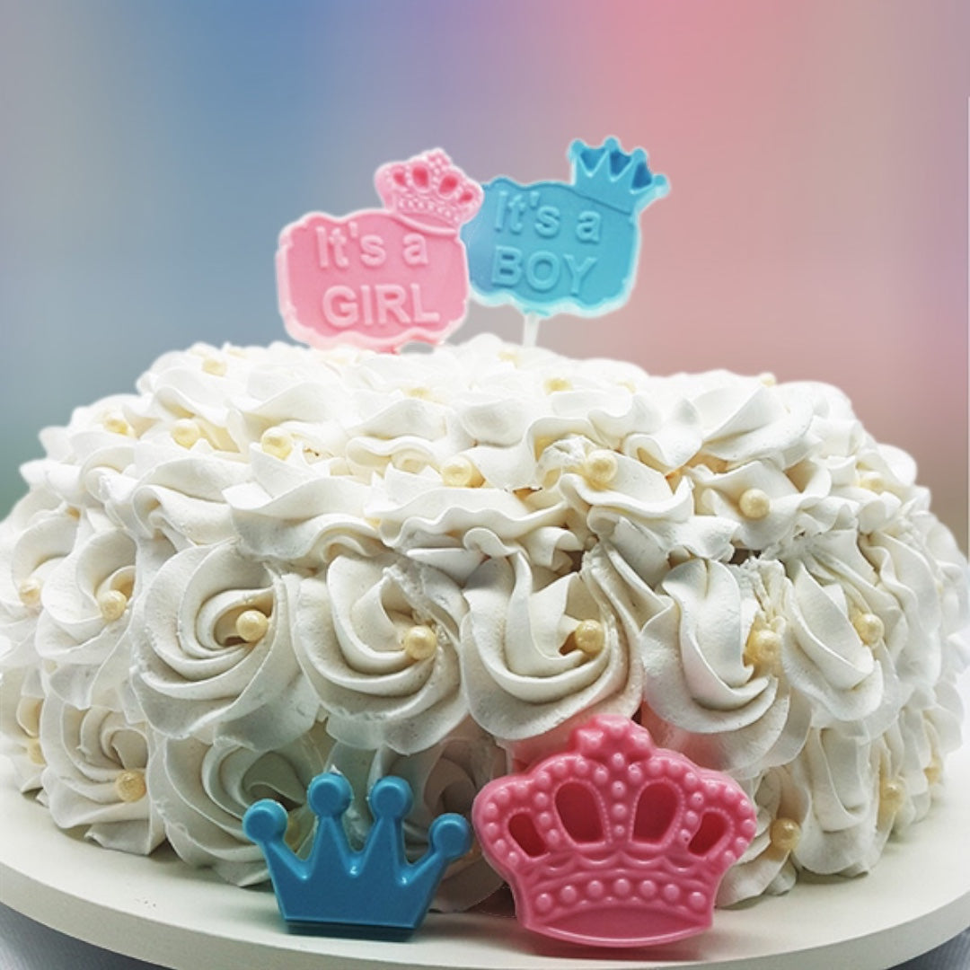Molde Para Chocolate BWB Topper It’s a Boy It’s a Girl Simple
