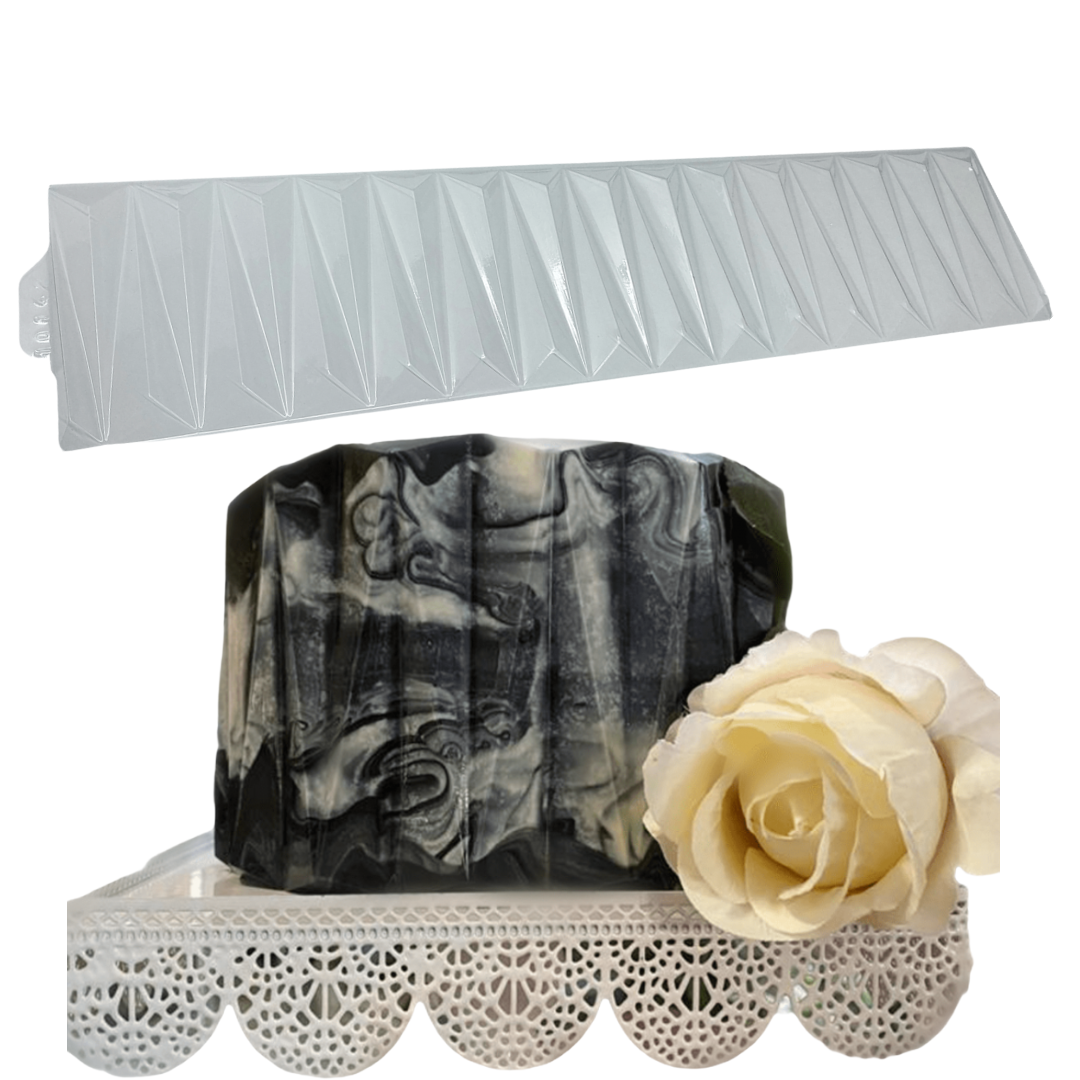 Placa texturizadora bwb origami invertido