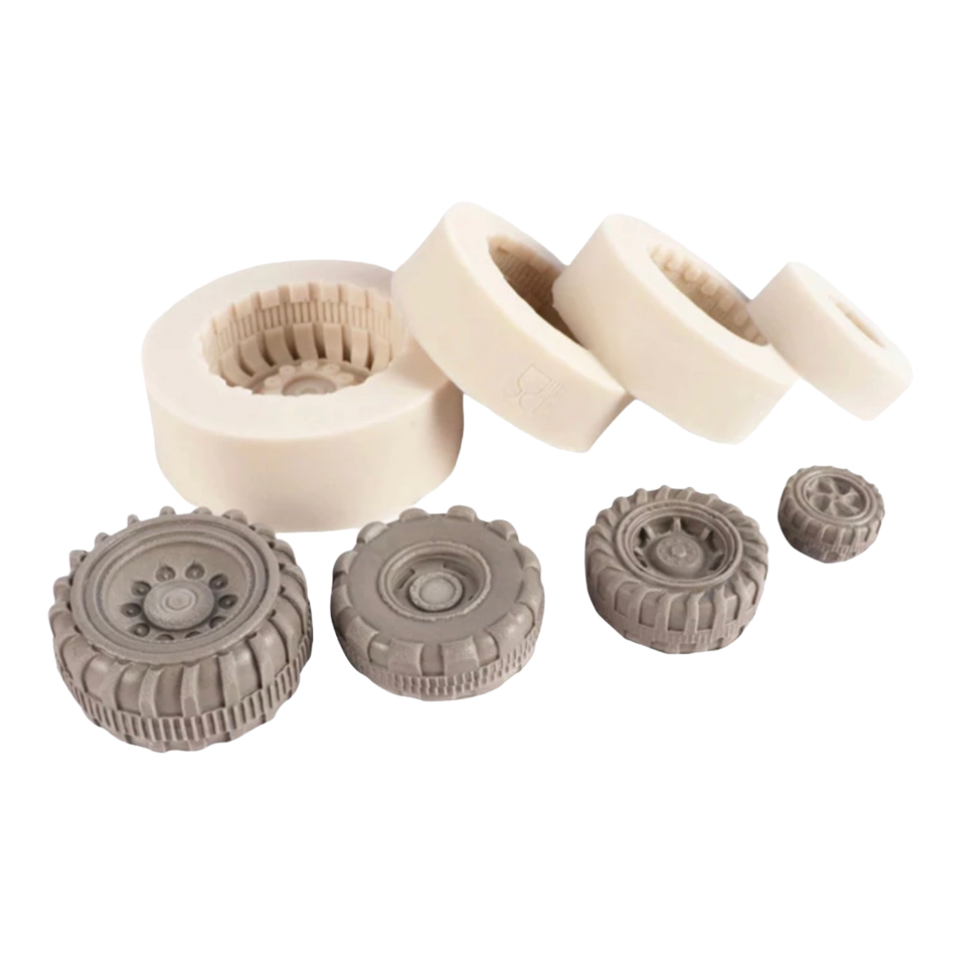Set de Llantas en Silicona