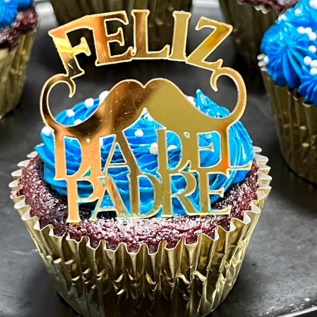 Mini Topper x 12 Día Del Padre