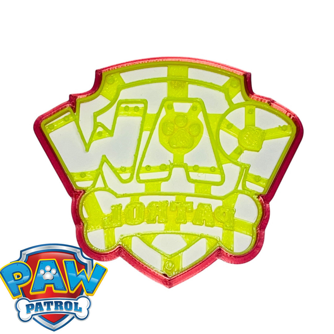 Cortador y Sello Escudo Paw Patrol