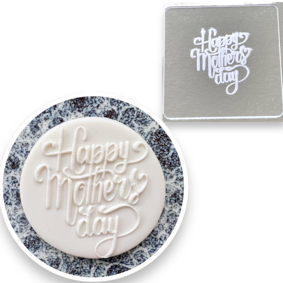 Sello Alto Relieve Happy Mothers Day #2
