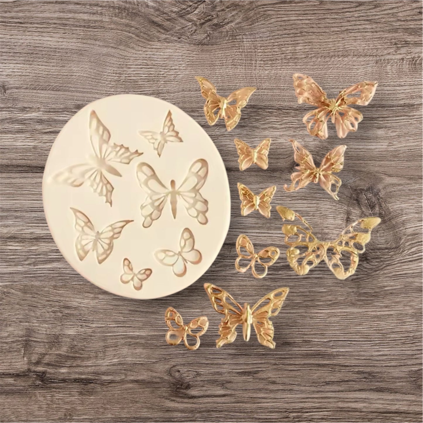 Molde Mini Mariposas x6