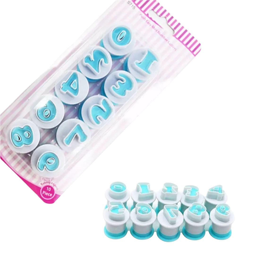 Cortadores Push Print Números