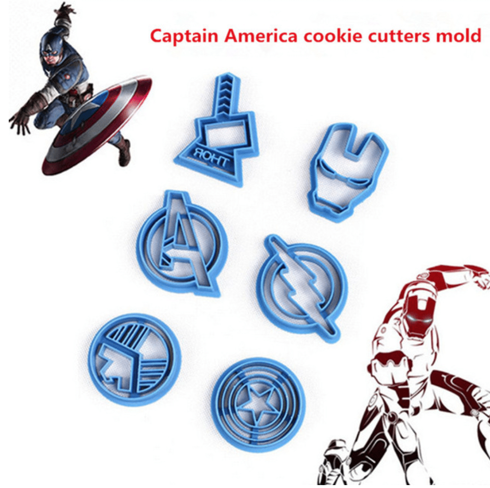 Set De Cortador DC Vengadores 6 piezas