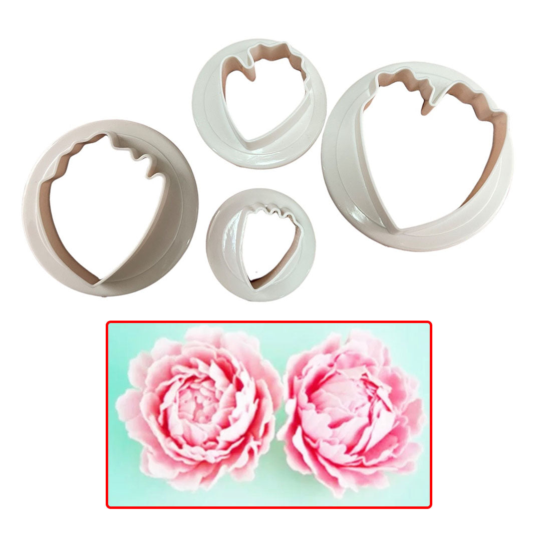 Cortador Peonia Pequeño x4