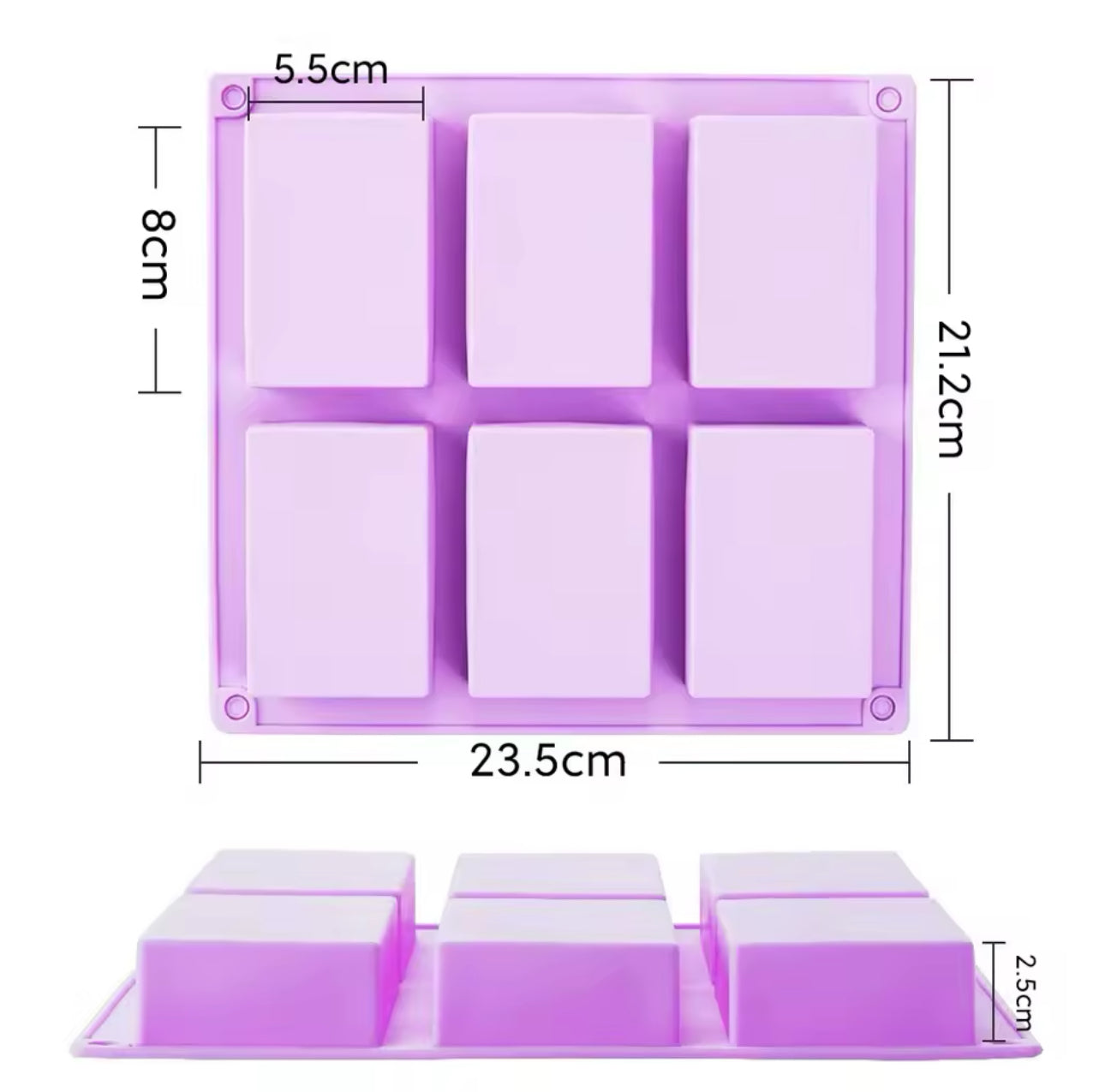Molde Rectangular Grande