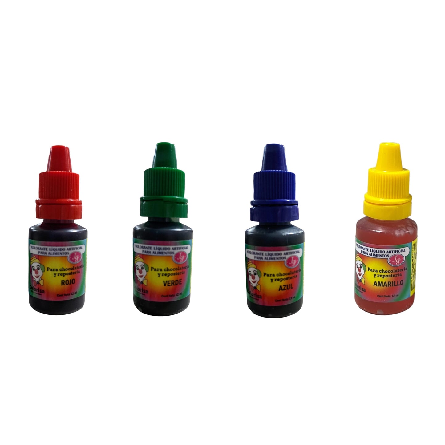 Colorante Líquido Colorisa x 12 ml