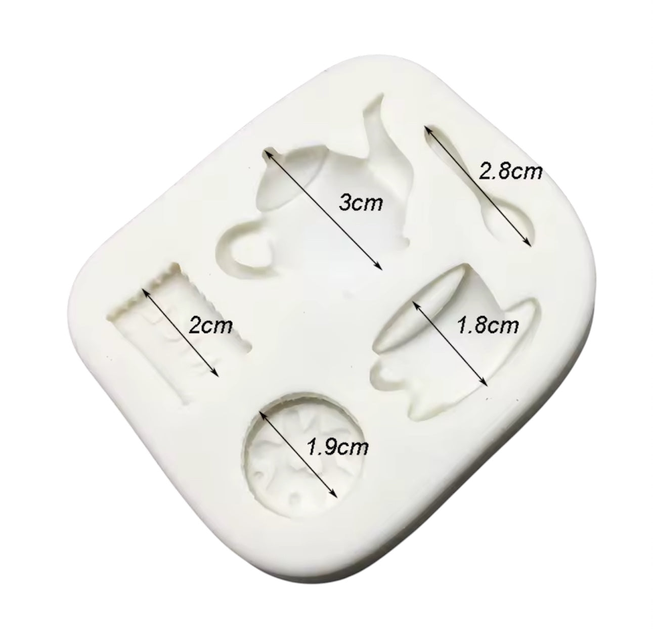Molde Set de Té