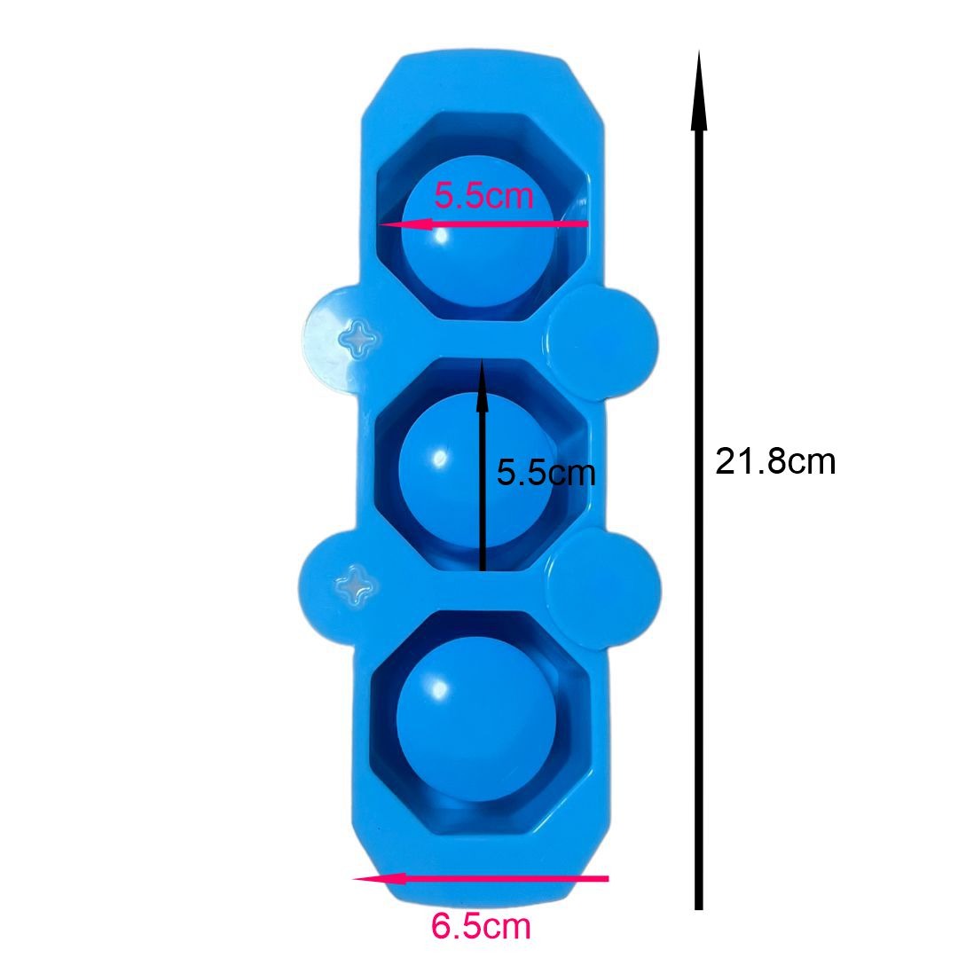 Molde Maceta Geométrica Triple