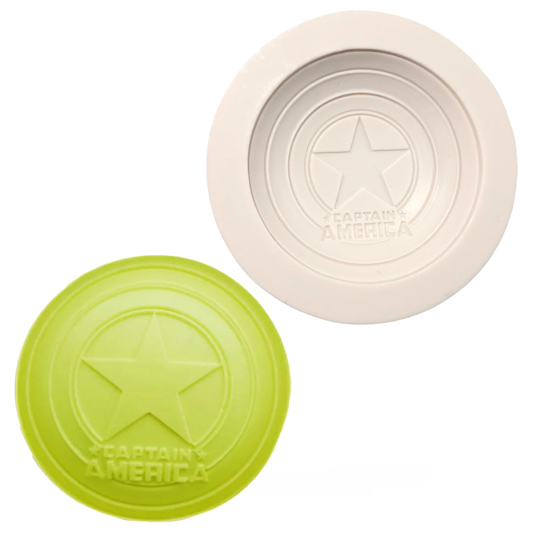 Molde Escudo Capitán América