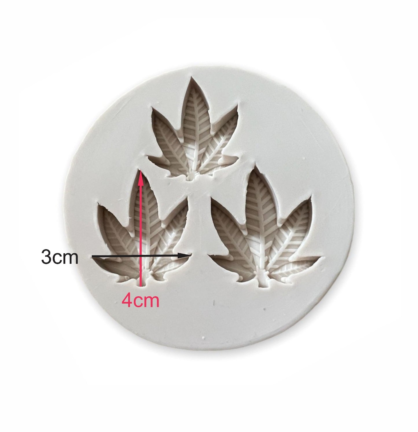 Molde Hojas de Marihuana