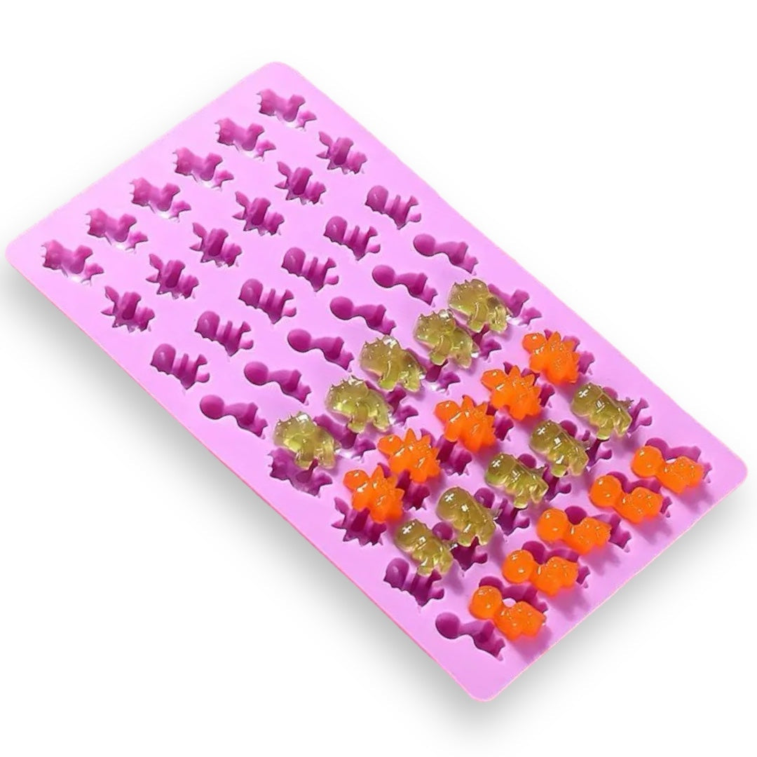 Molde Mini Dinosaurios x 48