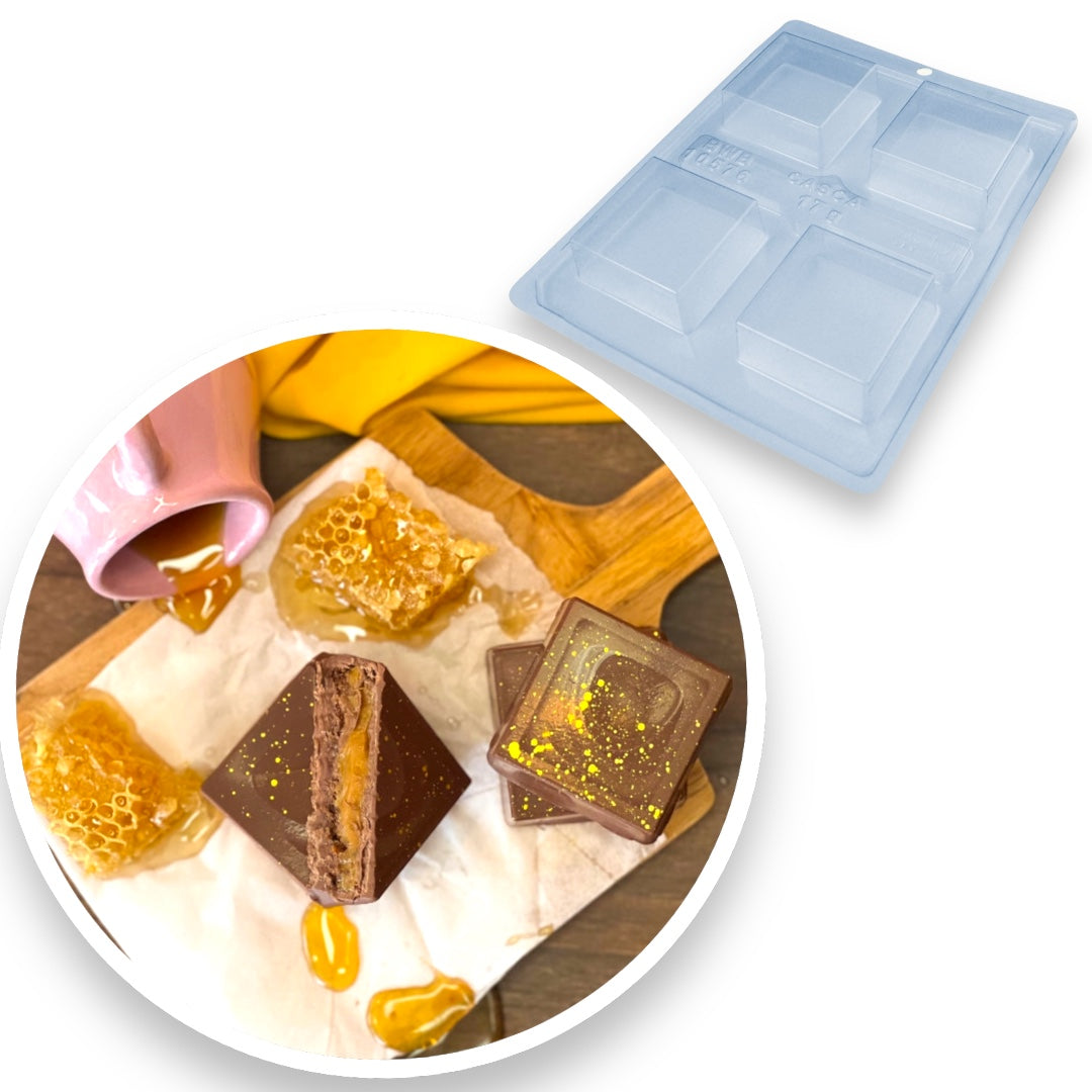 Molde Para Chocolate BWB Choco Oreo Cuadrado G