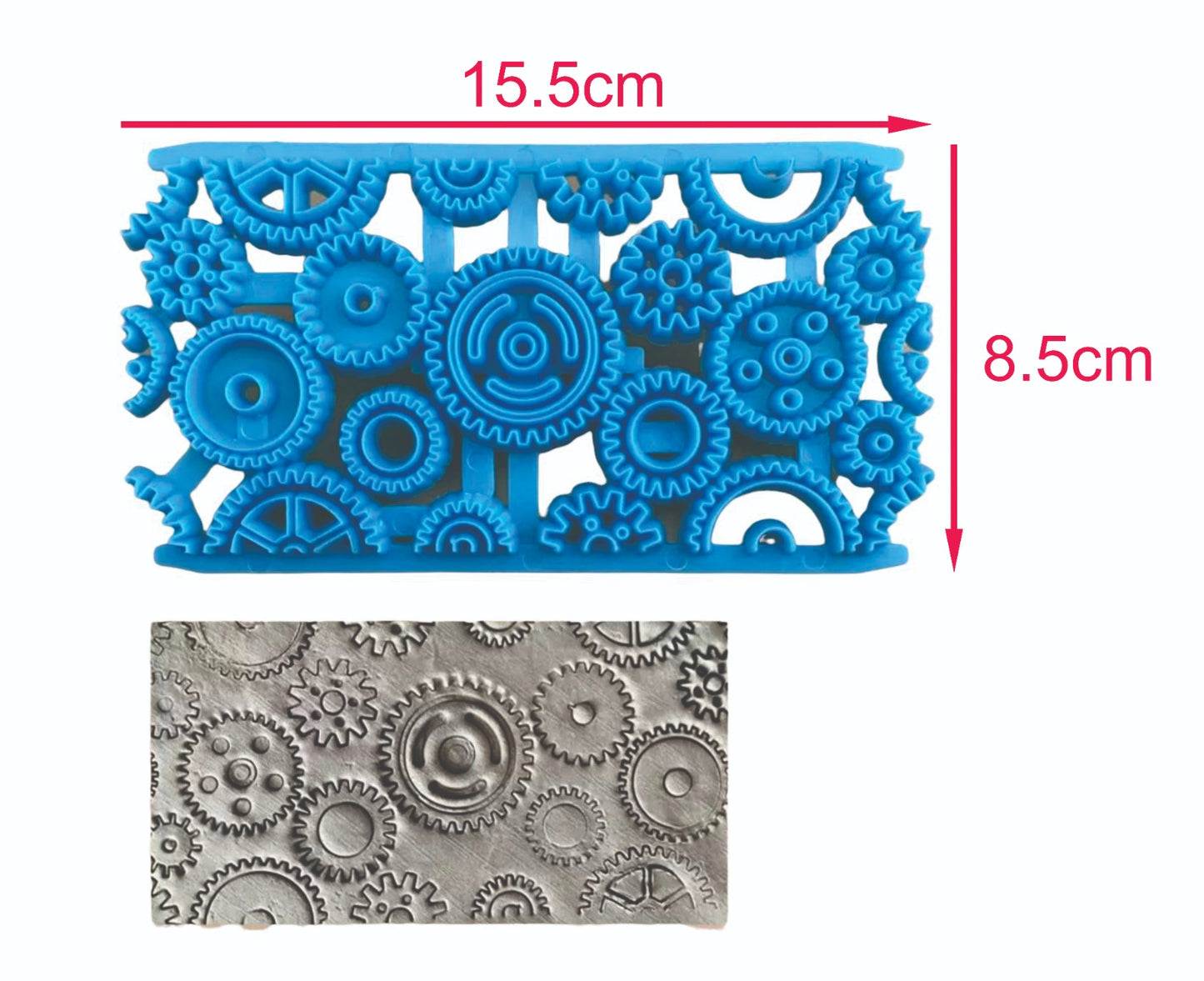 Placa Texturizadora Engranajes