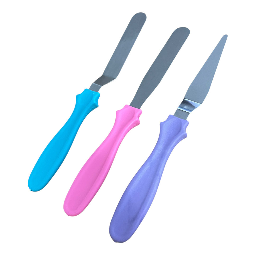 Set de Espatulas Para Decoración de Tortas