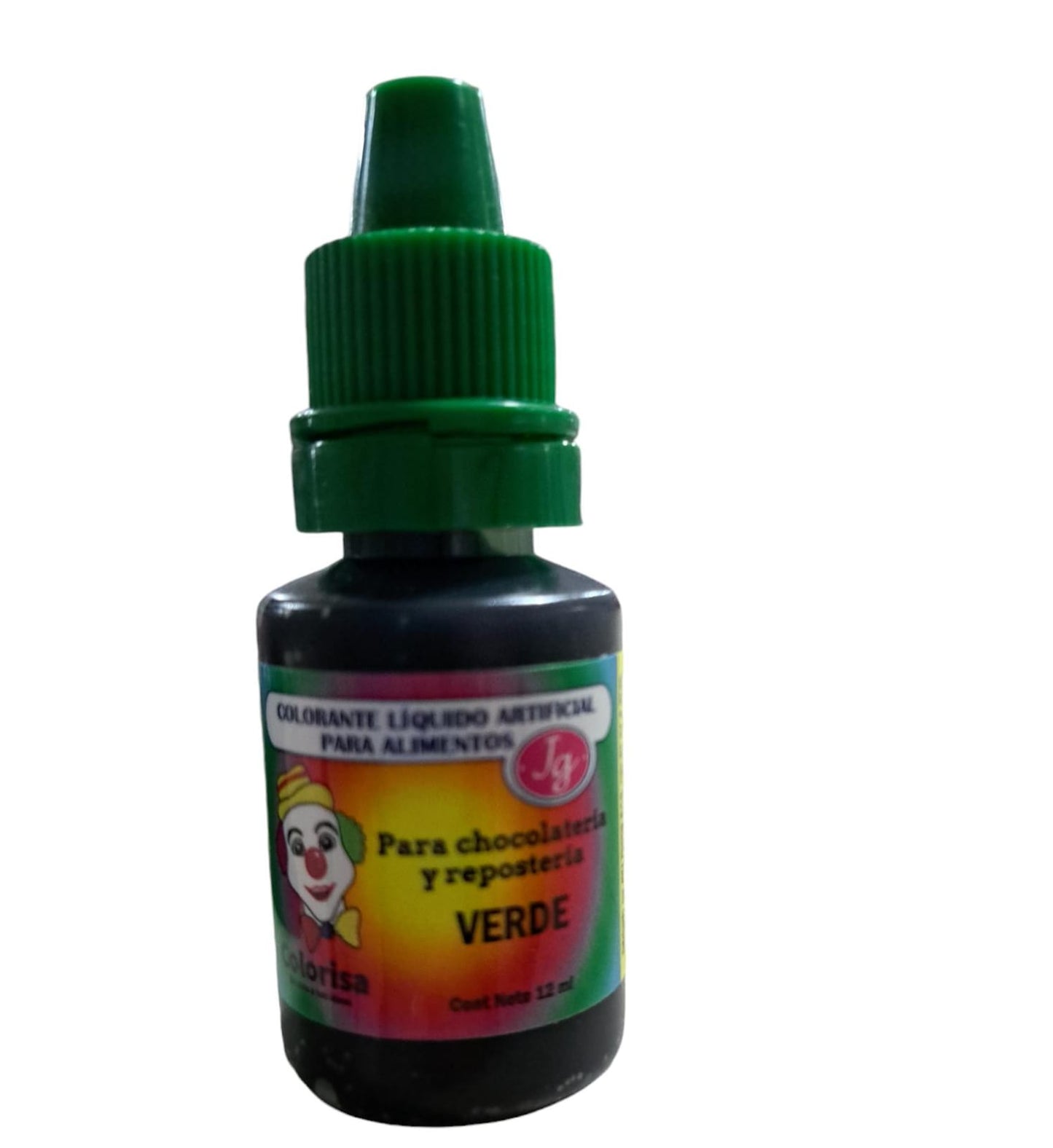 Colorante Líquido Colorisa x 12 ml