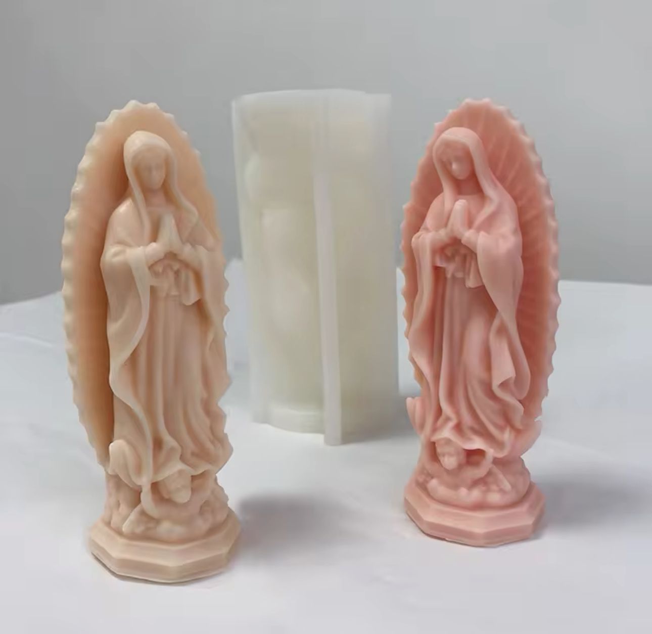 Molde Virgen de Guadalupe 3D