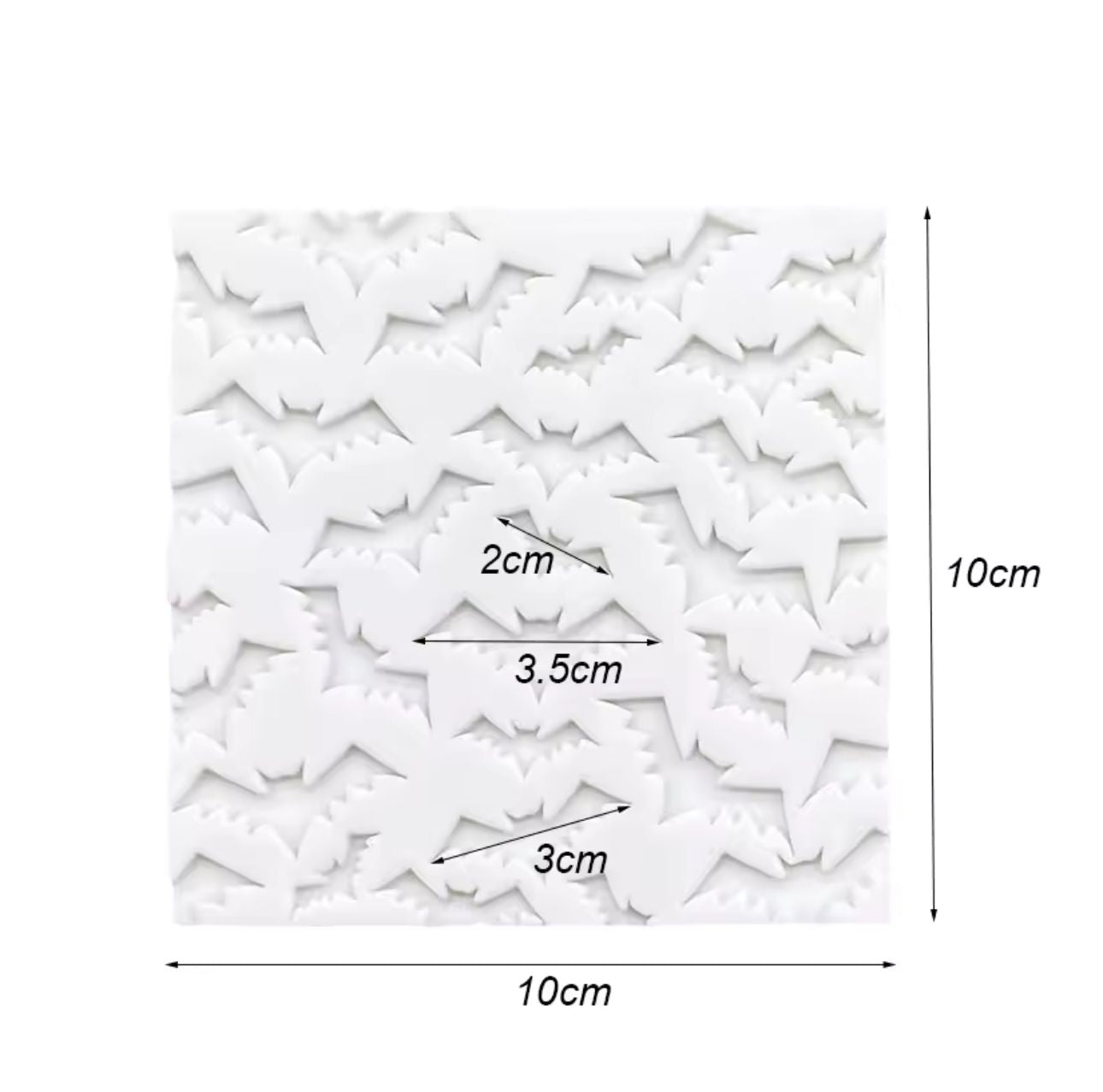 Molde Mini Murciélagos Surtido