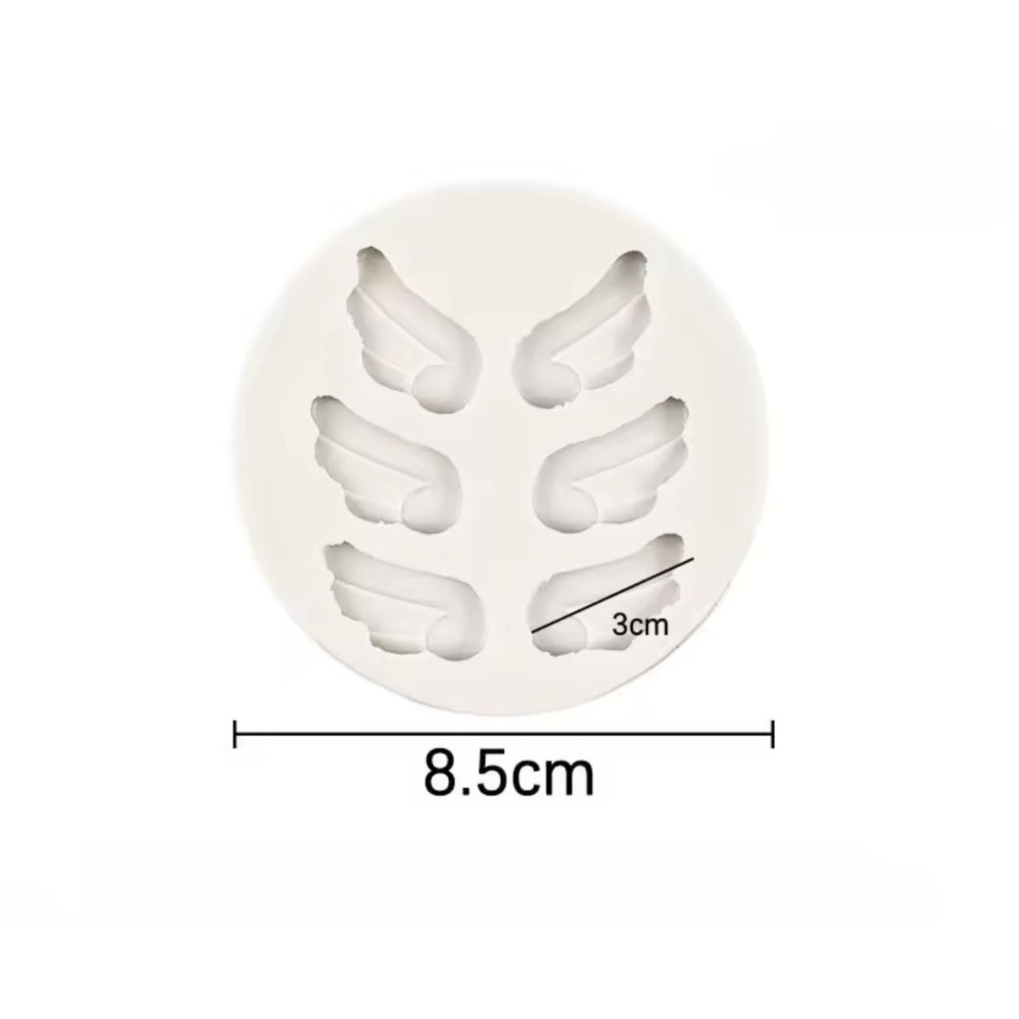 Molde Alitas De Ángel Mini