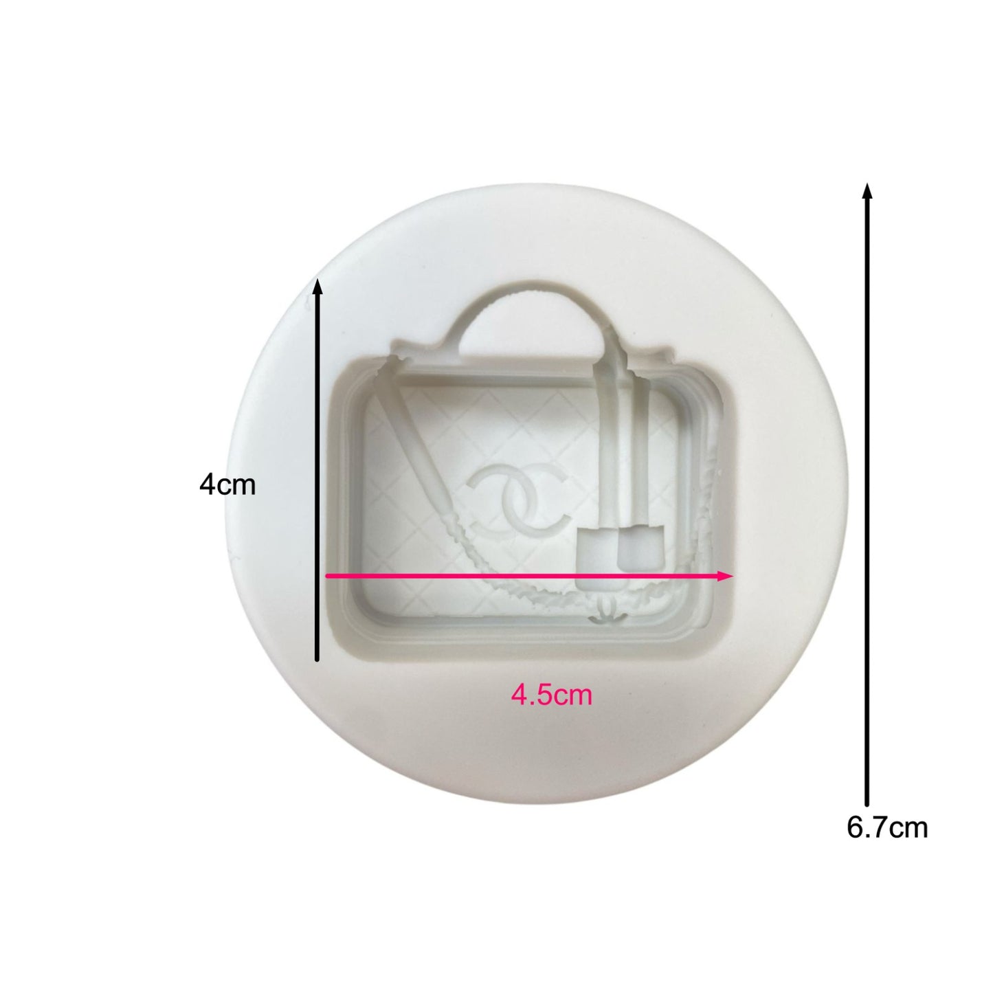 Molde Silicona Bolso Chick