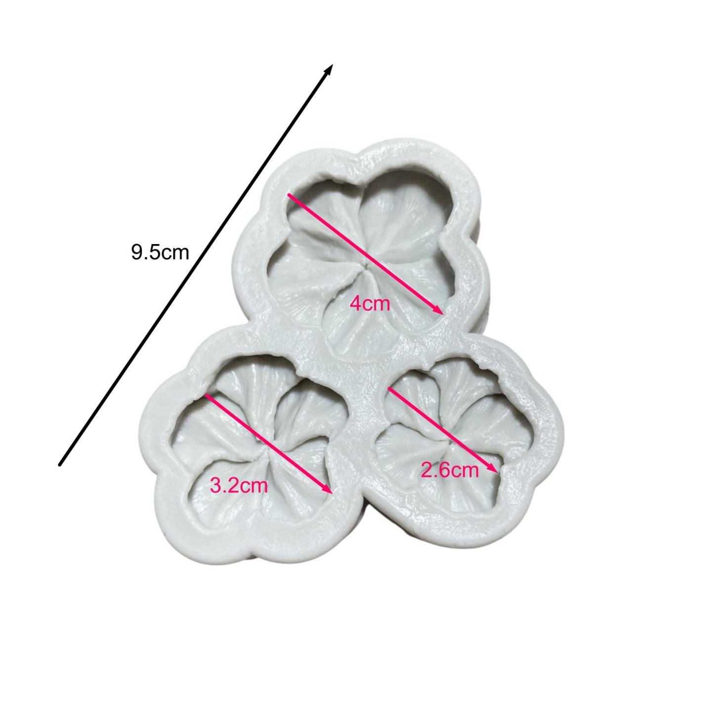 Molde Silicona Flor Lore