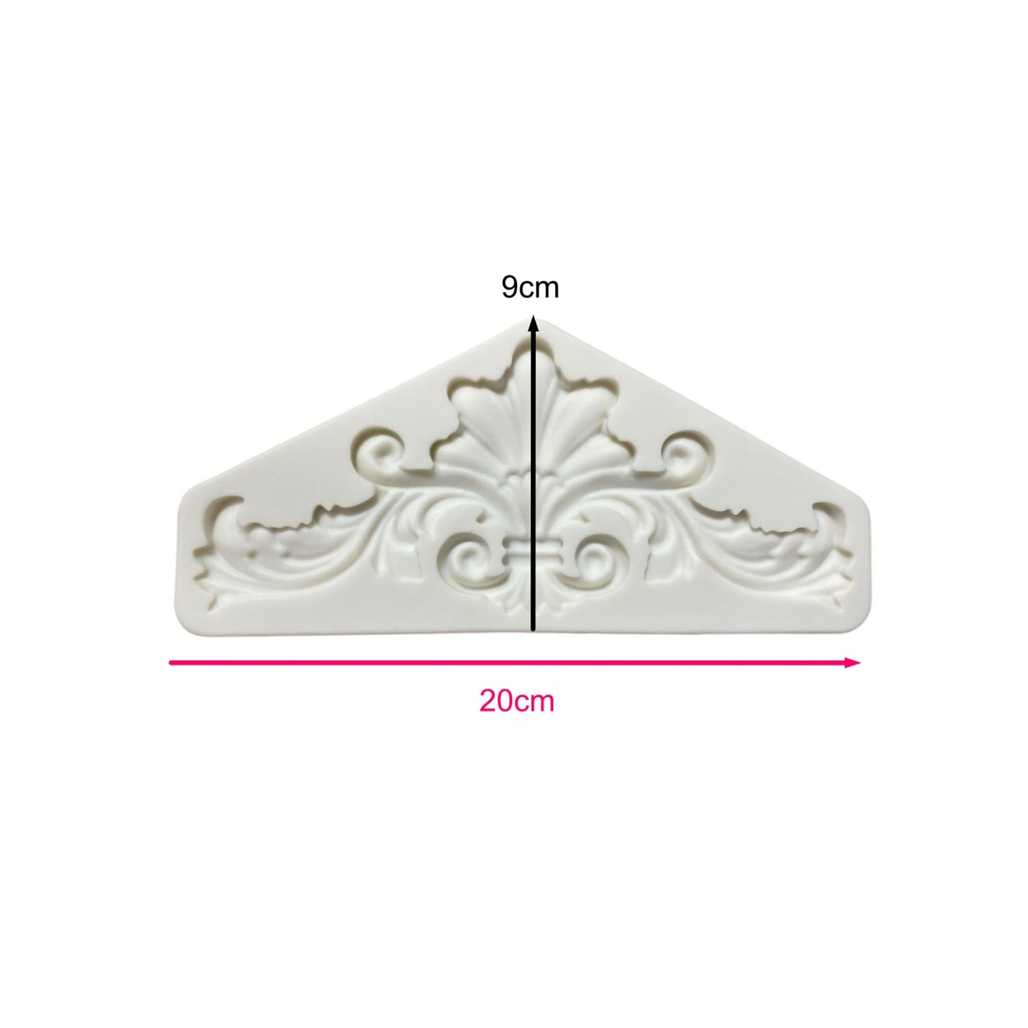 Molde Silicona Arabesco Vintage