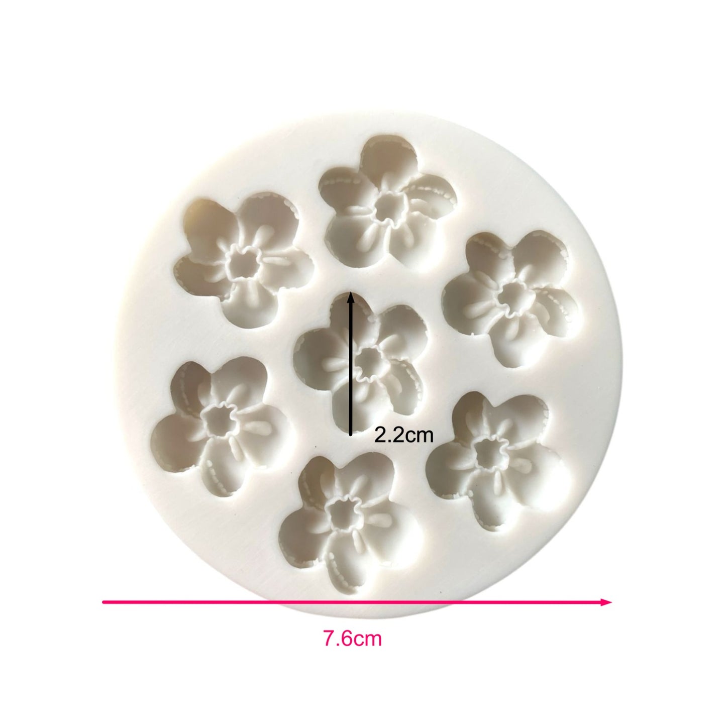 Molde Silicona Flor Cerezo