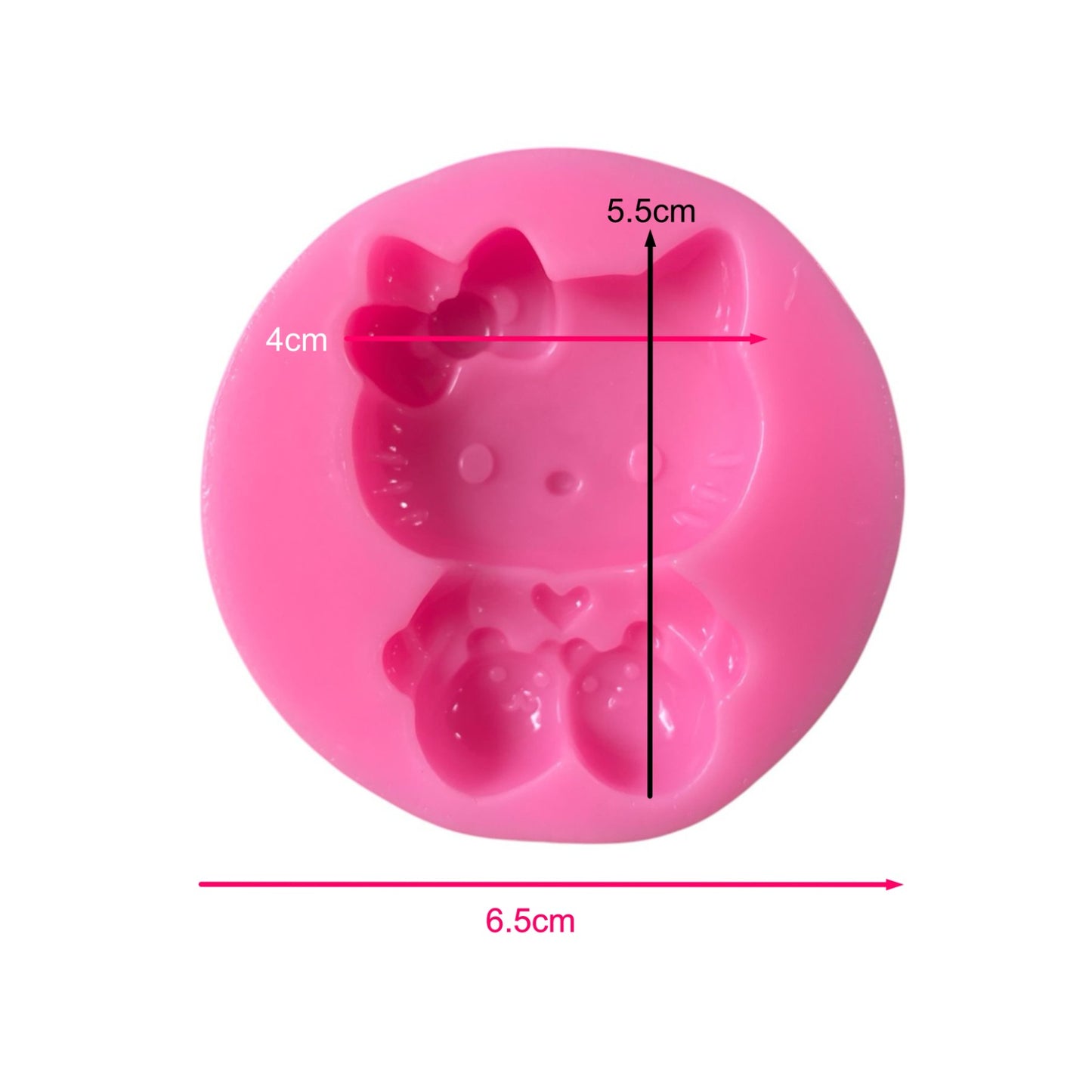 Molde Silicona Hello Kitty