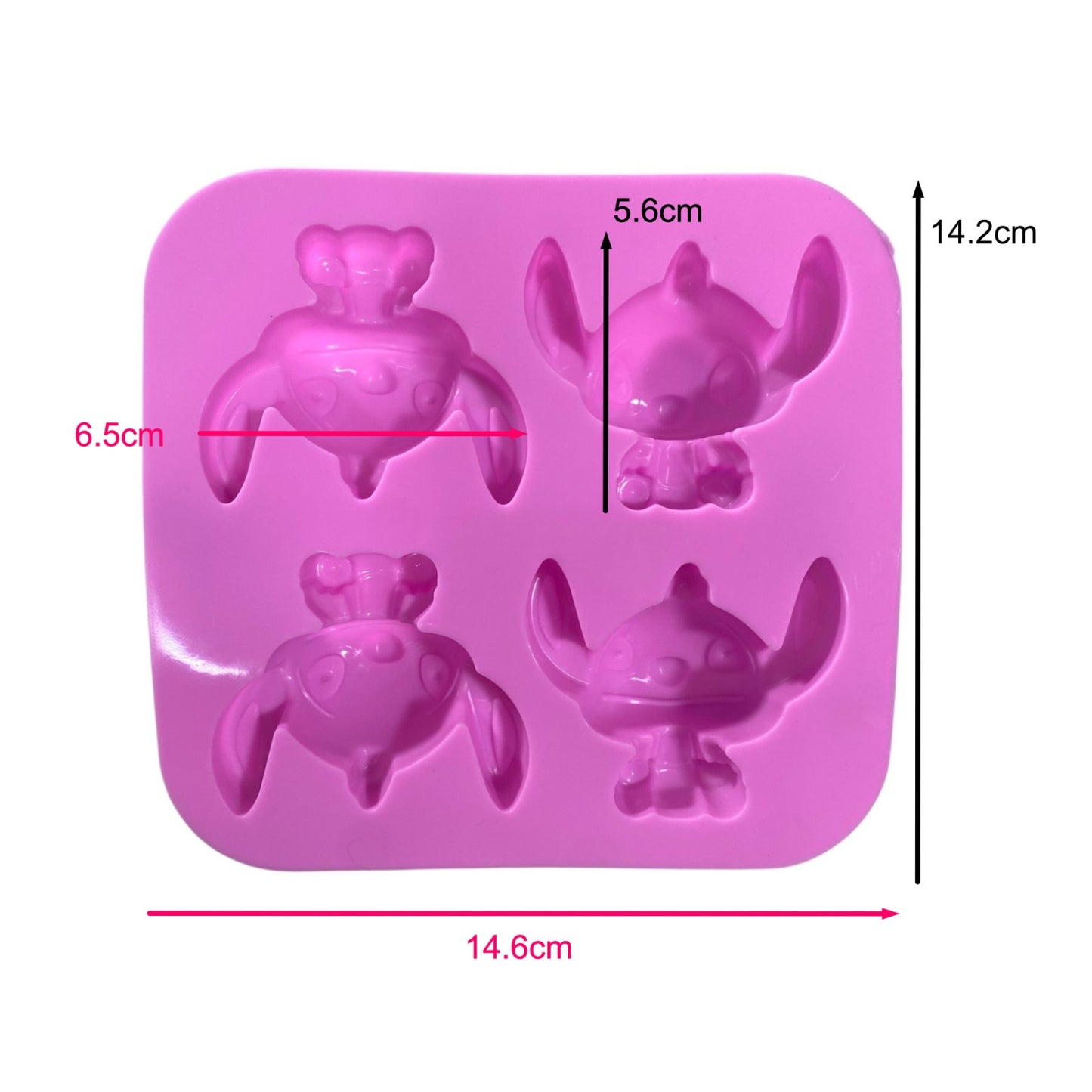 Molde Silicona Stich