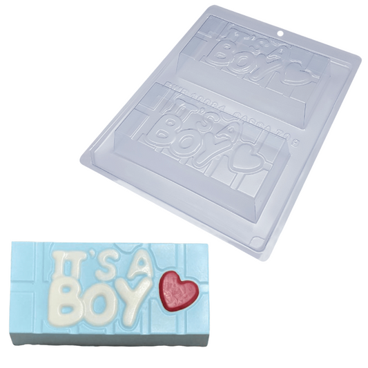 Molde Para Chocolate BWB Tableta It's a Boy