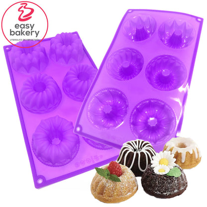 Molde Mini Bund  Cake Surtido