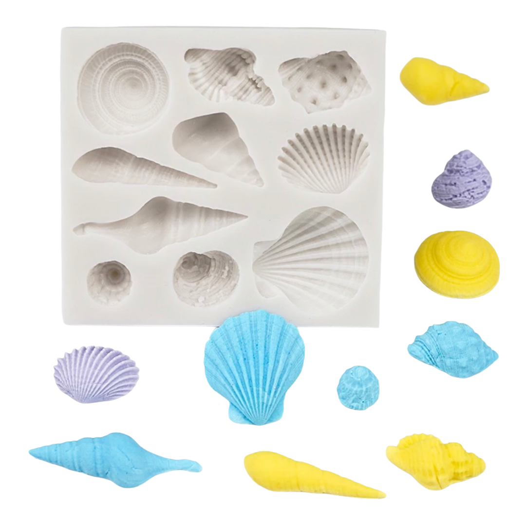 Molde Conchitas de Mar