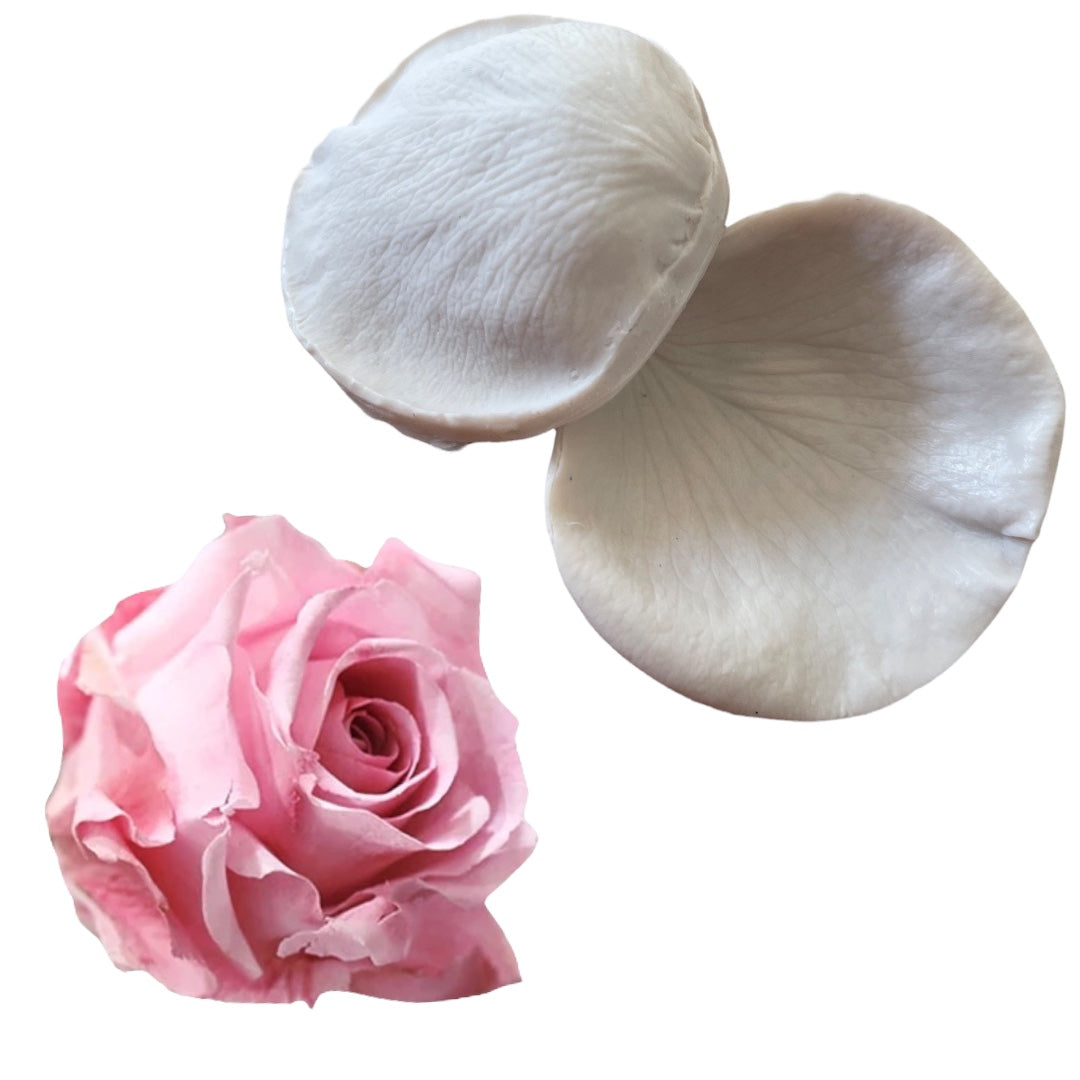 Molde Texturizador en Silicona Pétalo De Rosa Grande