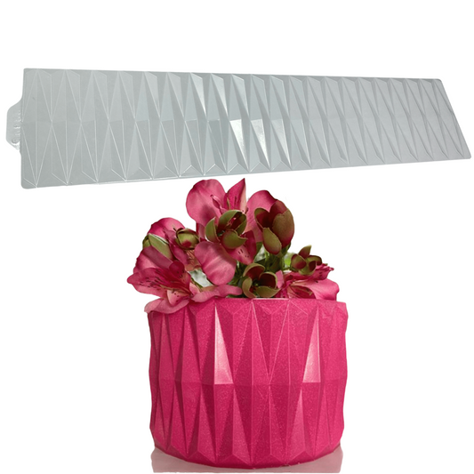 Placa texturizadora bwb  origami grueso