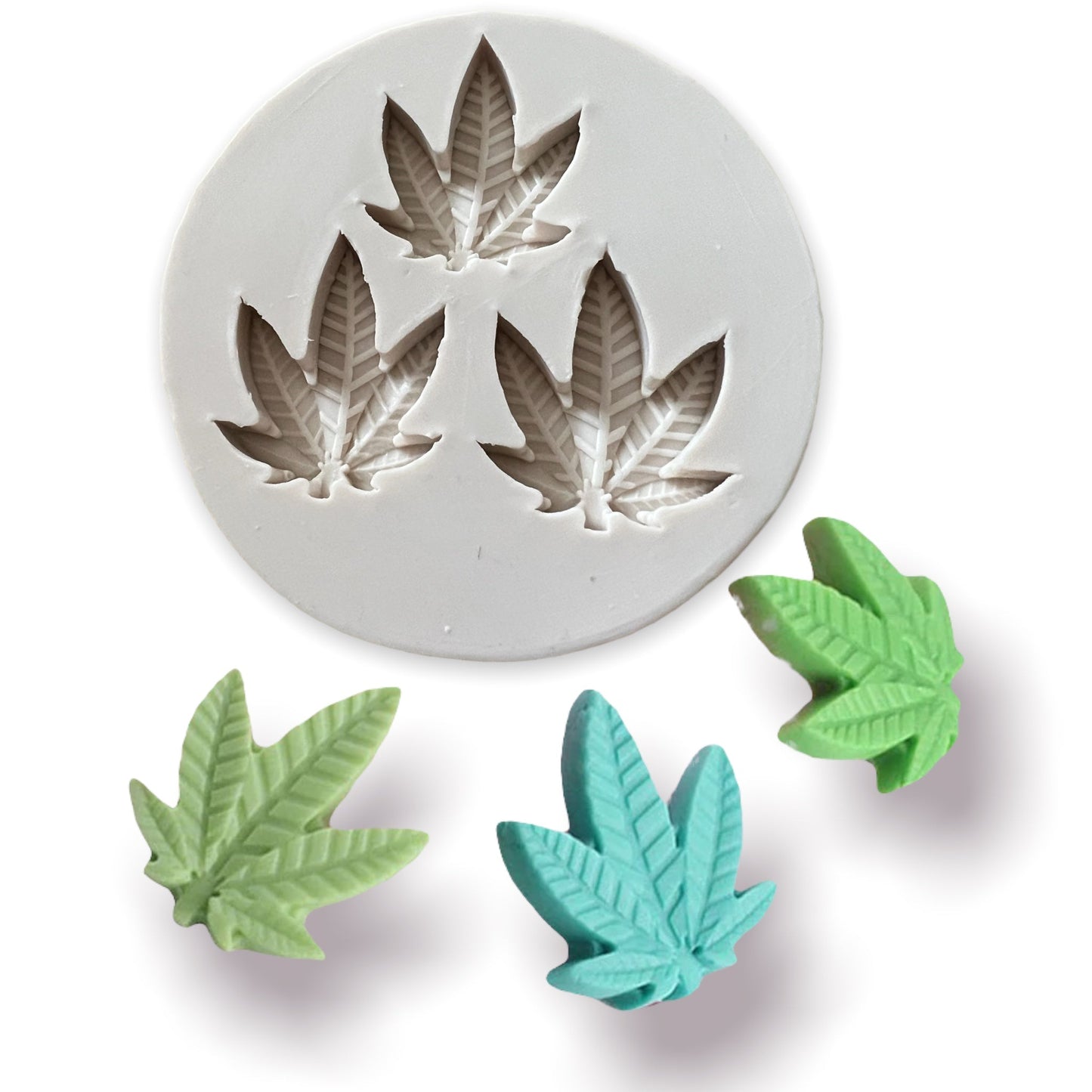 Molde Hojas de Marihuana