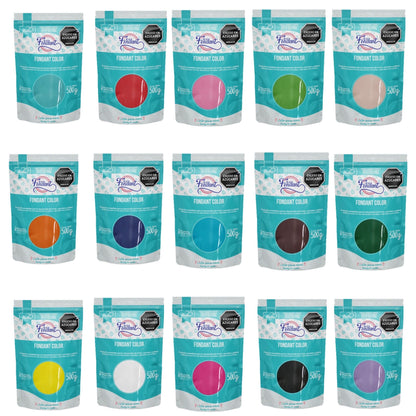 Fondant De Colores Flexi Fondant x 500 Gr