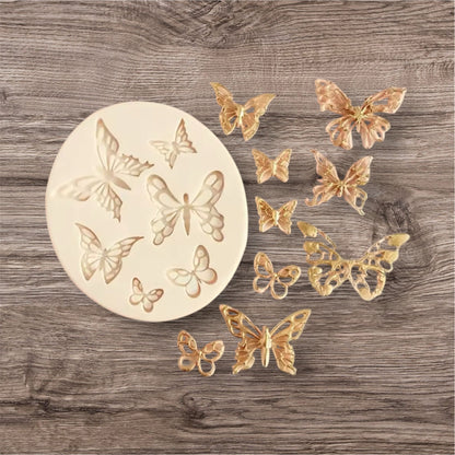Molde Mini Mariposas x6