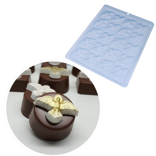 Molde Para Chocolate BWB Aplique Espíritu Santo Simple