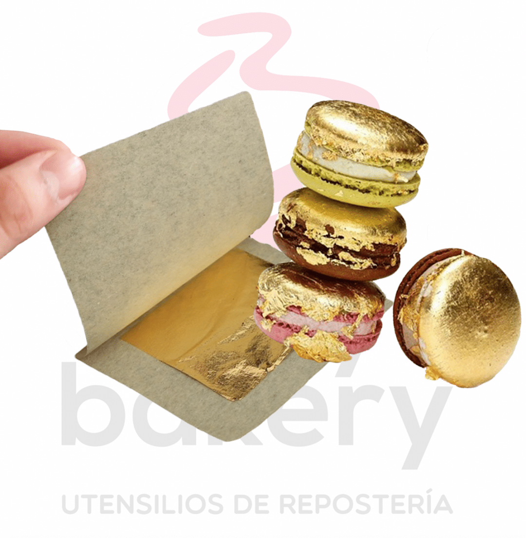 PAPEL ORO 24K COMESTIBLE  50 HOJAS