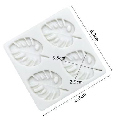 Molde Hojas Mini Balazo x 4