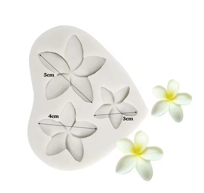 Molde Flor Hawaiana