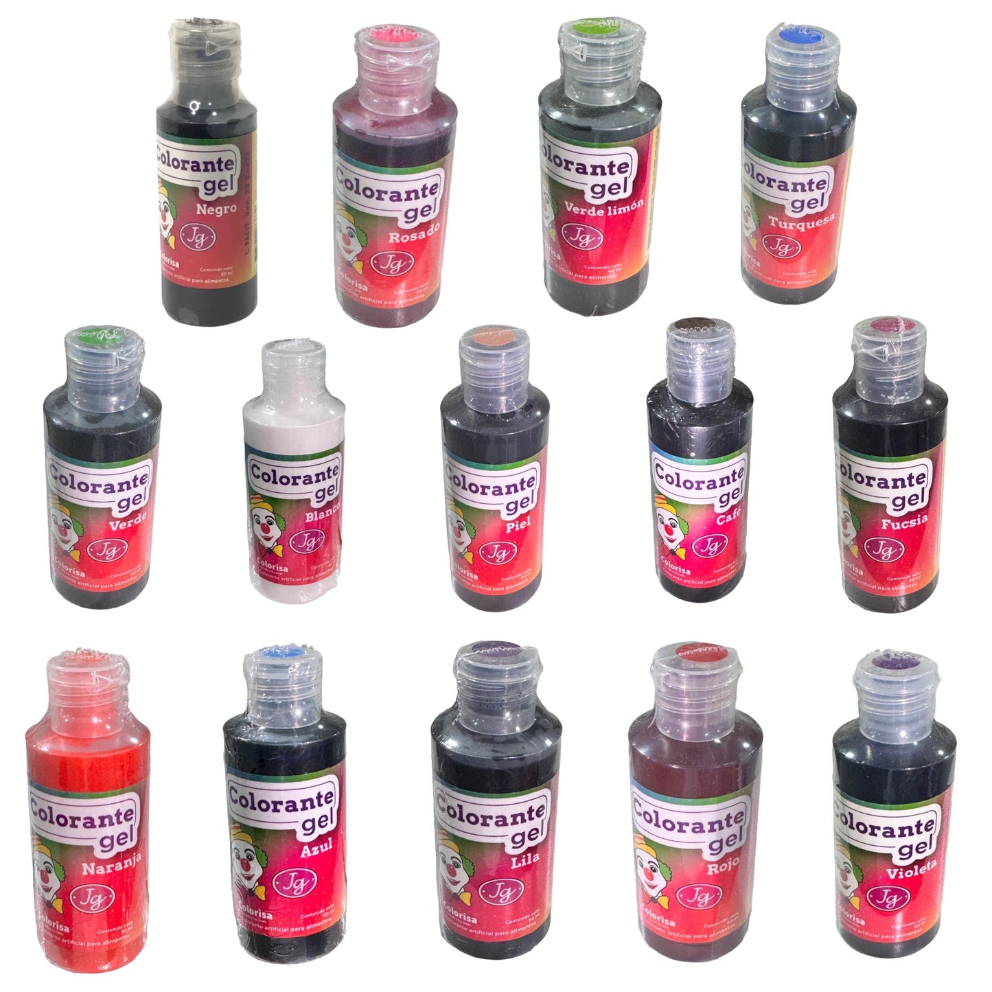 Colorante En Gel Colorisa x 60 ML