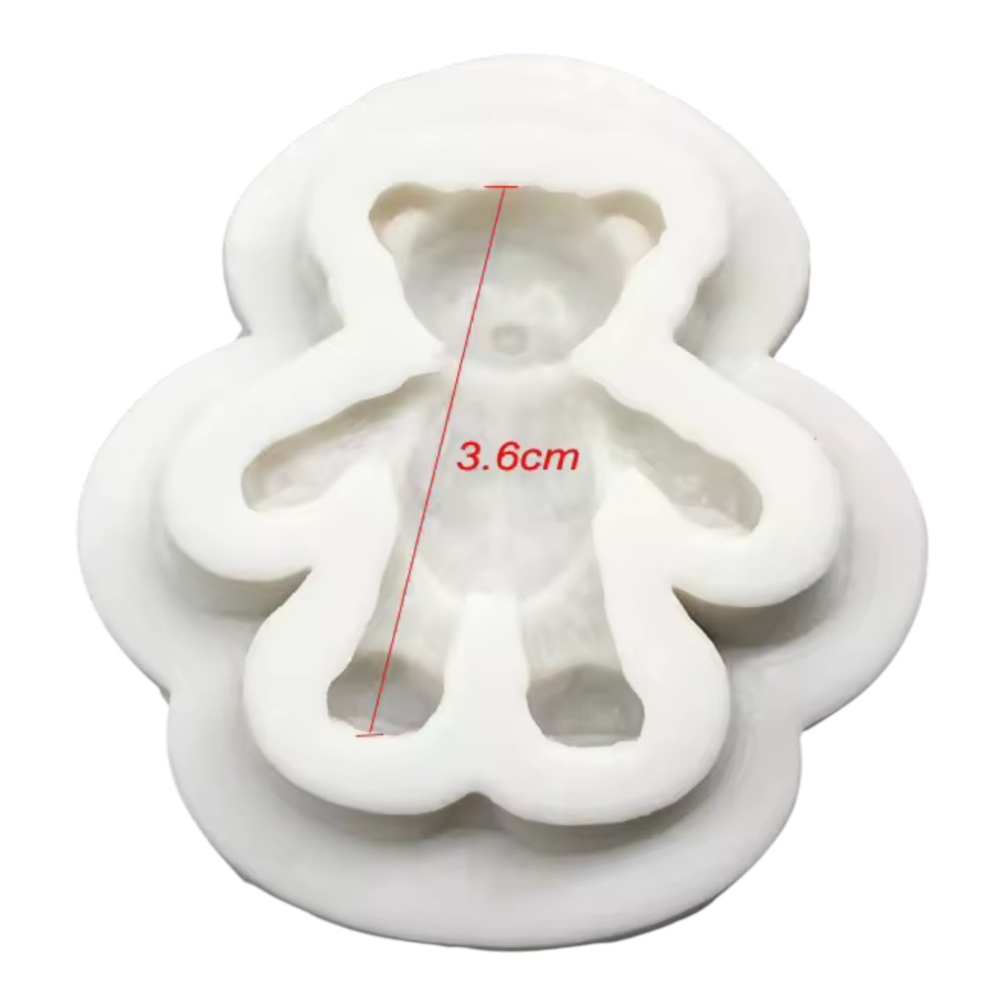 Molde Osito de Peluche Mini 3D