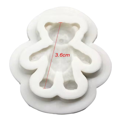 Molde Osito de Peluche Mini 3D