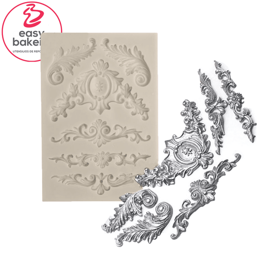 Molde de Arabescos x 6