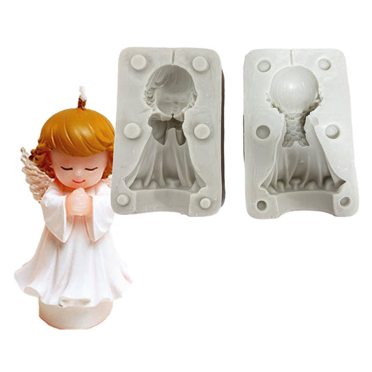 Molde de Ángel Niña 3D Premium