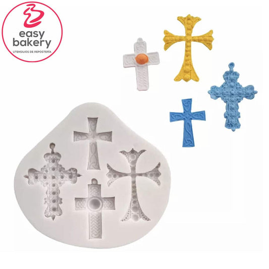 Molde Cruces Pequeñas Surtidas