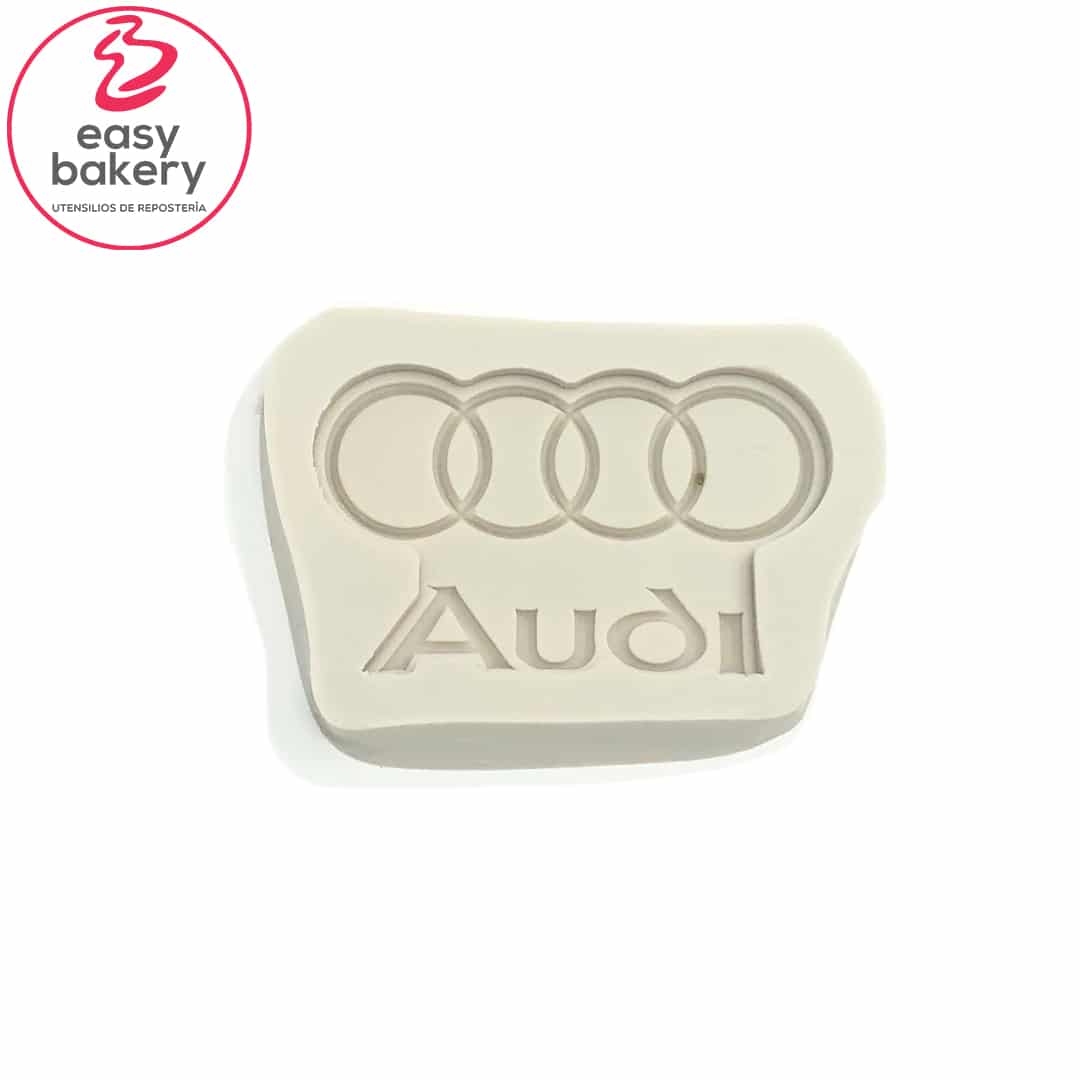 MOLDE SILICONA LOGO AUDI